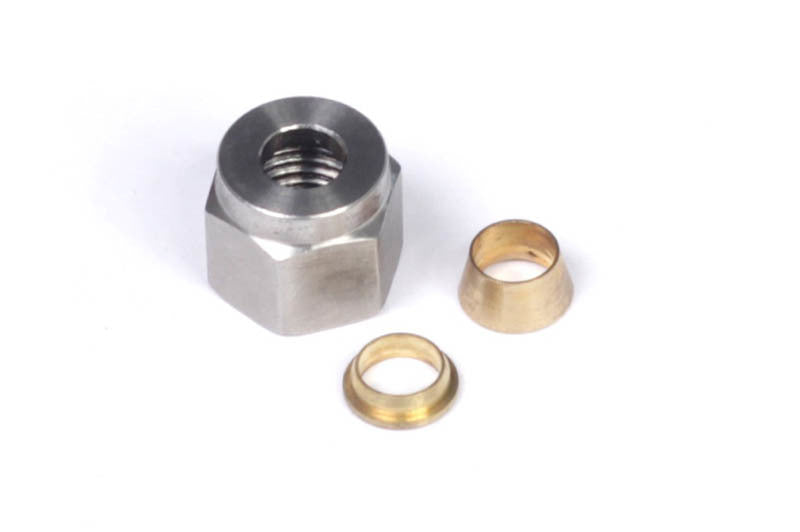 Haltech 1/4in Nut & Brass Ferrule Haltech