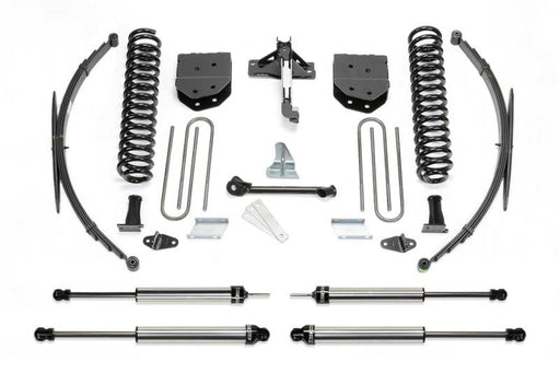 Fabtech 08-16 Ford F250/350 4WD 8in Basic Sys w/Dlss Shks & Rr Leaf Sprngs Fabtech