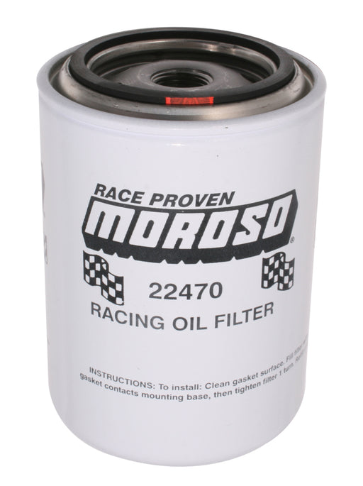 Moroso Ford/Mopar/Import 3/4in Thread 5-1/4in Tall Oil Filter - Racing Moroso