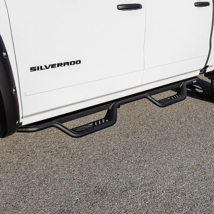 Westin 14-18 Chevrolet Silverado / GMC Sierra Crew Cab Outlaw Nerf Step Bars (Excl. Diesel) Westin
