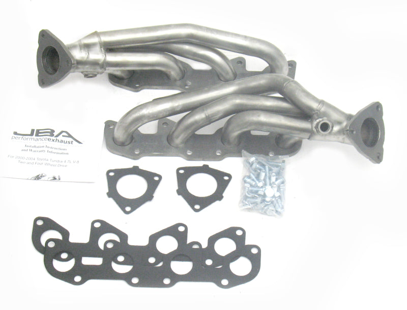 JBA 00-04 Toyota 4.7L V8 1-1/2in Primary Raw 409SS Cat4Ward Header JBA