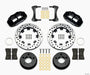 Wilwood Narrow Superlite 4R Front Kit 12.19in Drilled 87-89 Jeep YJ