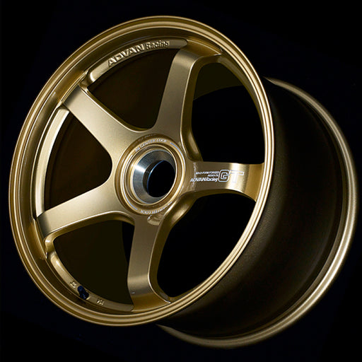 Advan GT 19X9.5 +45 CL-CL Racing Brass Gold Wheel Advan
