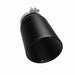 MagnaFlow Tip Stainless Black Coated Single Wall Round Single Outlet 6in Dia 5in Inlet 13in L Magnaflow