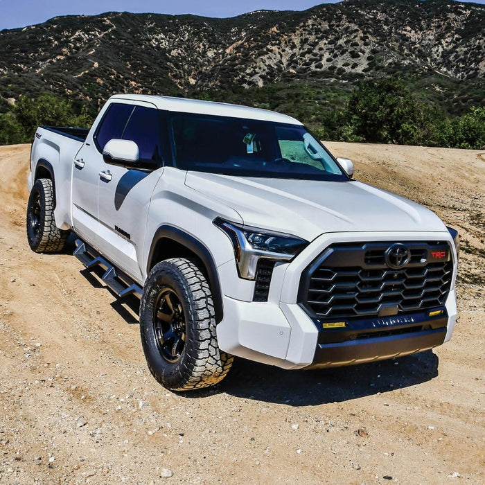 Westin/HDX 2022 Toyota Tundra Double Cab Drop Nerf Step Bars - Textured Black Westin