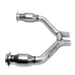 BBK 2015-16 Mustang V6 Short Mid H Pipe With Converters (To Be Used With 1642 Series Headers) BBK