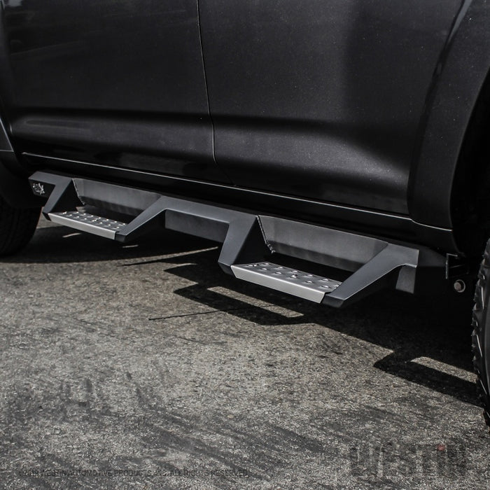 Westin 10-17 Toyota 4Runner Trail Edition (Excl. Ltd) HDX Stainless Drop Nerf Step Bars - Tex. Blk Westin