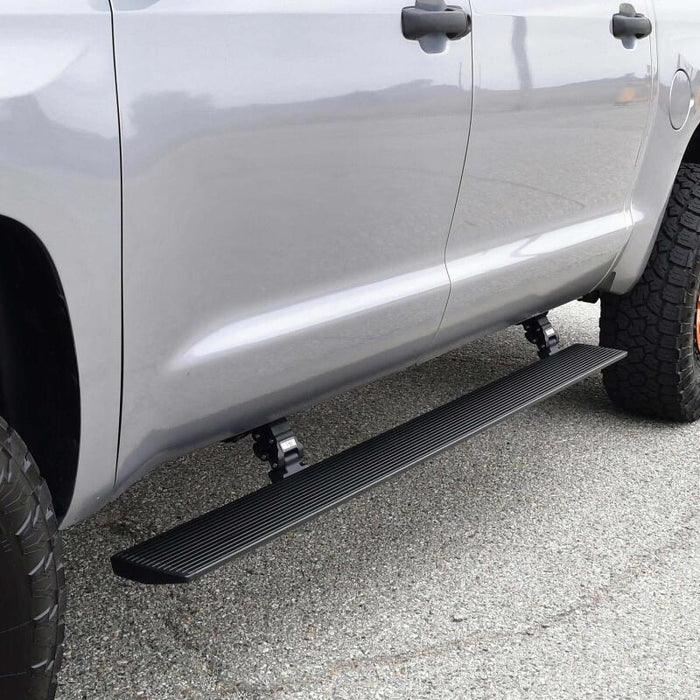 Westin 07-21 Toyota Tundra CrewMax Pro-e Electric Running Boards - Textured Black Westin