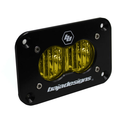 Baja Designs S2 Wide Cornering Sport Flush Mount LED - Amber Baja Designs