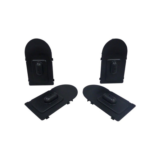 Westin Step Board Black Plastic Light Cavity Cover 2/pkg - Black Westin