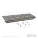 Westin 11in Step Plate w/screws (Set of 2)- Stainless Steel Westin