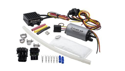 Fuelab 253 In-Tank Brushless Fuel Pump Kit w/9mm Barb & 6mm Siphon/72002/74101/Pre-Filter - 500 LPH Fuelab