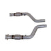 BBK 05-15 Dodge Challenger Charger Short Mid X Pipe w Catalytic Converters 2-3/4 For LT Headers BBK