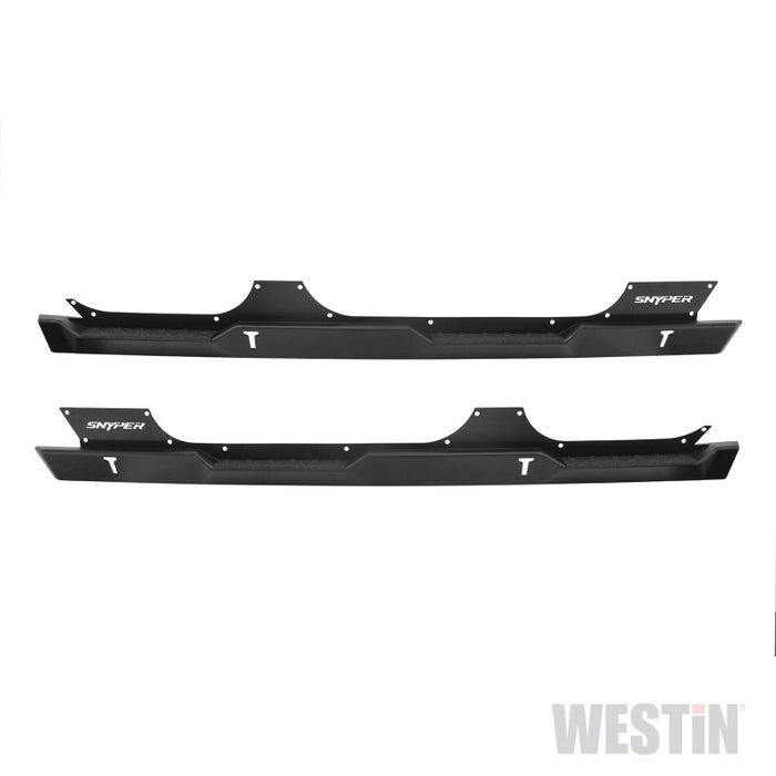 Westin/Snyper 07-17 Jeep Wrangler Unlimited Rock Slider Steps - Textured Black Westin