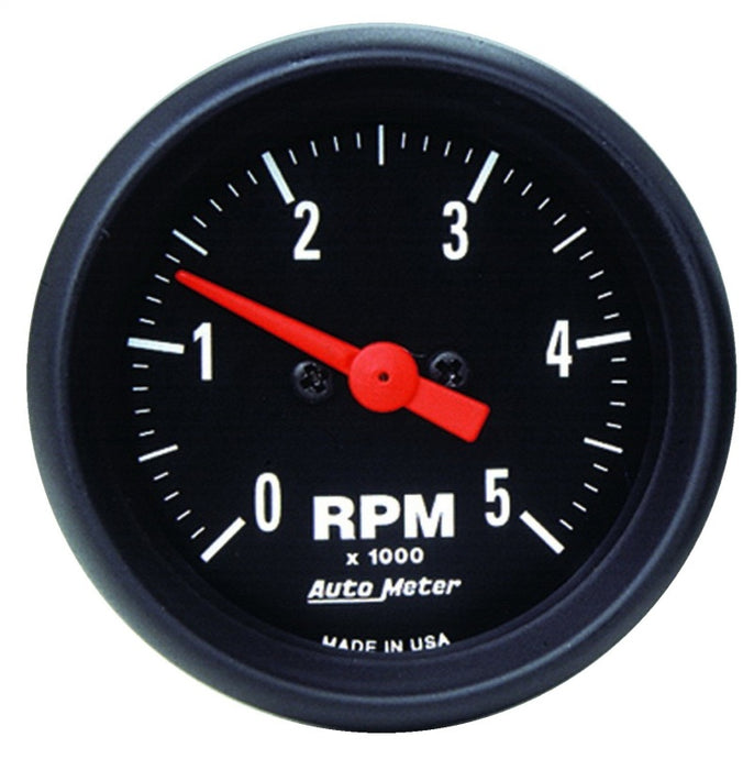 Autometer Z-Series 52mm 5000RPM In-Dash Tachometer AutoMeter