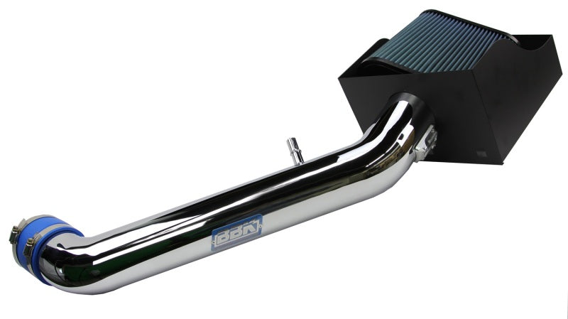 BBK 10-15 Ford Raptor Truck 6.2 Cold Air Intake Kit - Chrome Finish BBK