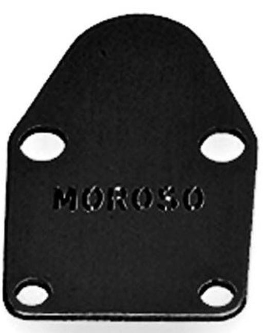 Moroso Chevrolet Small Block Fuel Pump Block-Off Plate - Aluminum Moroso