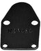 Moroso Chevrolet Small Block Fuel Pump Block-Off Plate - Aluminum Moroso