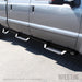Westin/HDX 99-16 Ford F-250/350 Crew Cab (6.75ft Bed) Stainless Drop Nerf Step Bars - Textured Black Westin