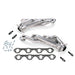 BBK 79-93 Mustang 351 Swap Shorty Unequal Length Exhaust Headers - 1-5/8 Silver Ceramic BBK