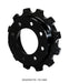Wilwood Hat-Park Brake 1.78in Offset 8 x 6.50 - 12 on 10.75in