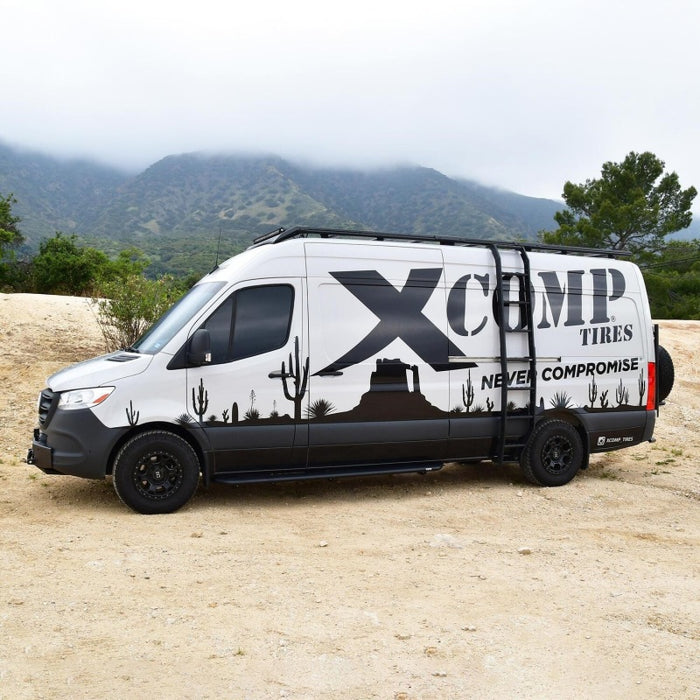 Westin 07-23 Mercedes-Benz Sprinter w/ 144in. Wheelbase Outlaw Nerf Step Bars - Textured Black Westin