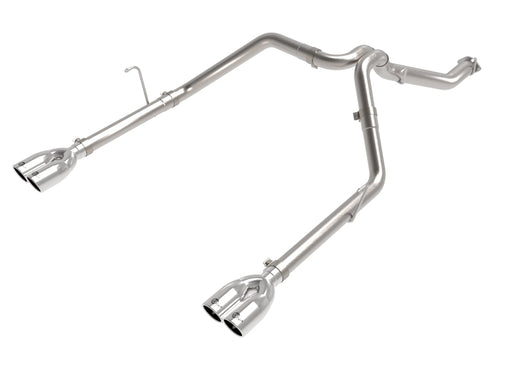 aFe Vulcan Series 3in 304SS Cat-Back 21 Jeep Gladiator V6-3.0L (td) - Dual Polished Tip aFe