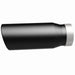 MagnaFlow Tip Stainless Black Coated Single Wall Round Single Outlet 5in Dia 4in Inlet 13in L Magnaflow