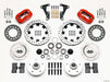 Wilwood Forged Dynalite Front Kit 11.75in Drilled Red 40-52 Oldsmobile