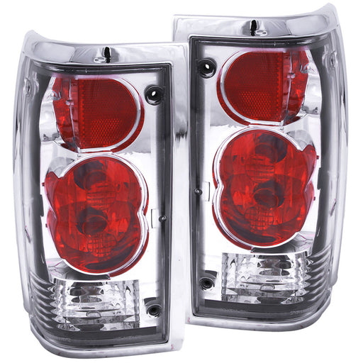 ANZO 1986-1993 Mazda B2000 Taillights Chrome ANZO