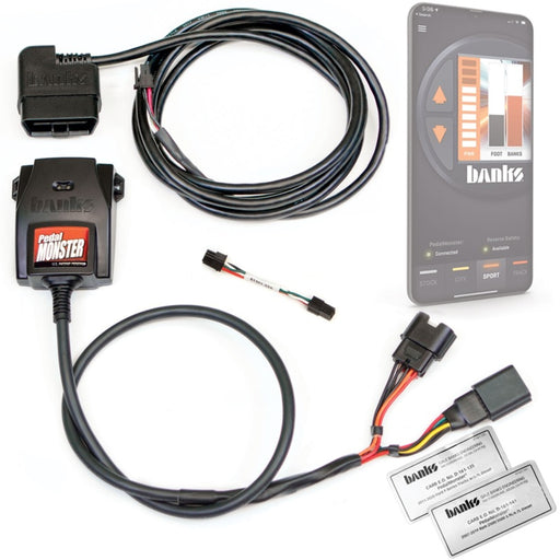 Banks Power Pedal Monster Kit (Stand-Alone) 07-19 RAM 2500/3500/11-20 Ford F-Series 6.7L Use w/Phone Banks Power