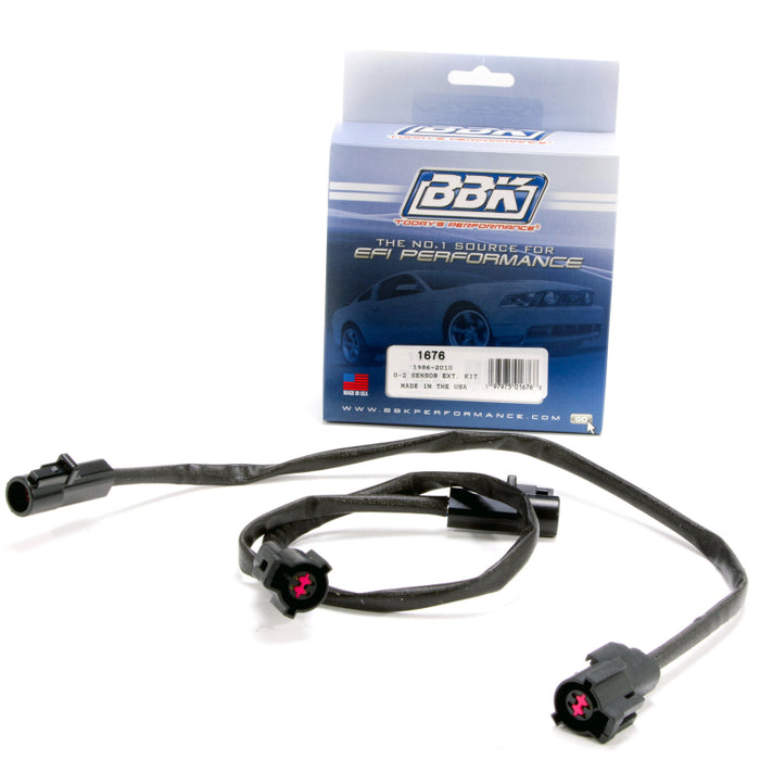 BBK 86-10 Mustang 5.0 4.6 O2 Sensor Wire Harness Extensions (pair) BBK