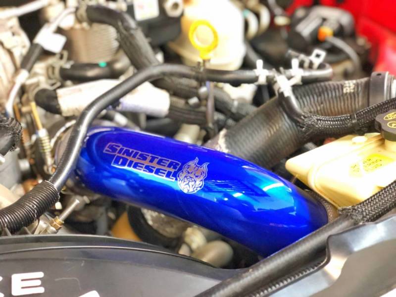 Sinister Diesel 2008-2010 Ford 6.4L Powerstroke Hot Side Charge Pipe Sinister Diesel