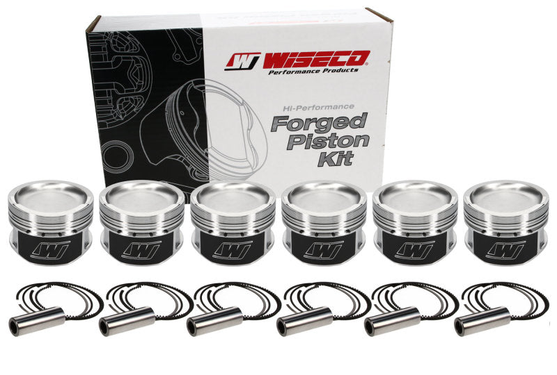 Wiseco VW VR6 2.8L 9:1 82mm Piston Shelf Stock Wiseco