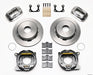 Wilwood Forged Dynalite P/S Park Brake Kit Polished Big Ford 2.36in Offset Currie Blank