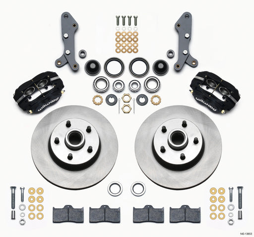 Wilwood Forged Dynalite-M Front Kit 11.30in 1 PC Rotor&Hub 60-68 Ford / Mercury Full Size / Galaxie