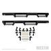 Westin/HDX 2018 Jeep Wrangler JL Unlimited Drop Nerf Step Bars - Textured Black Westin