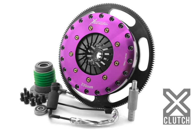 XClutch 09-13 Chevrolet Corvette ZR1 6.2L 9in Twin Solid Organic Clutch Kit XCLUTCH