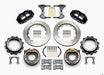 Wilwood Narrow Superlite 4R Rear P-Brk Kit 14.00in Strange Eng Floater 3.49in Offset