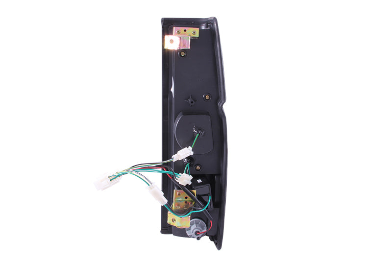 ANZO 1986-1997 Nissan Hardbody LED Taillights Red/Clear ANZO