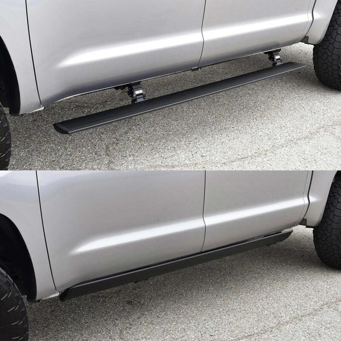 Westin 07-21 Toyota Tundra CrewMax Pro-e Electric Running Boards - Textured Black Westin