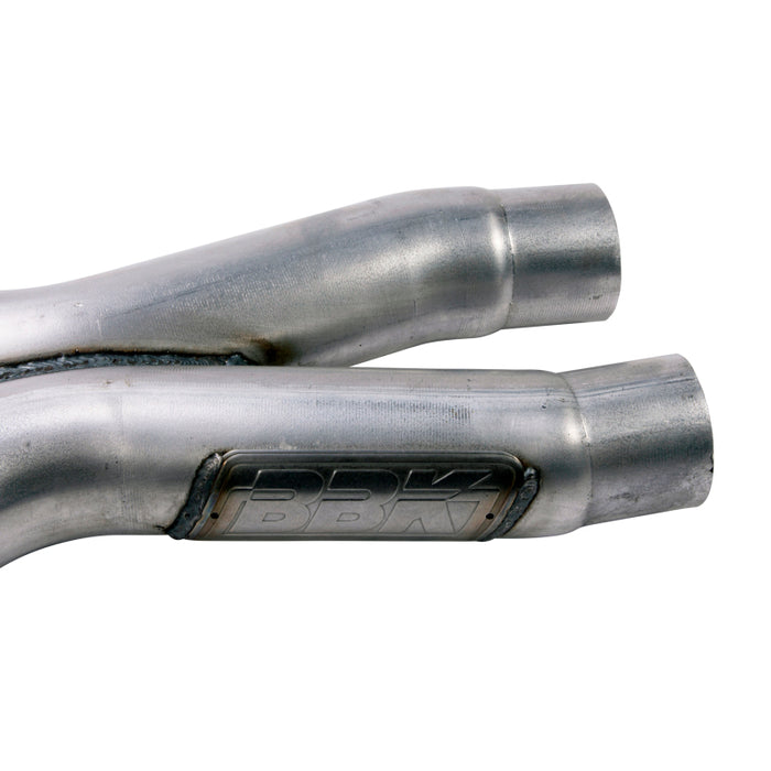 BBK 05-10 Mustang 4.6 Short Mid X Pipe With Catalytic Converters 2-3/4 For BBK Long Tube Headers BBK