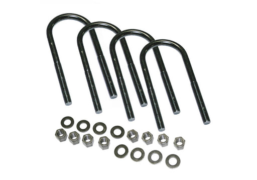 Superlift U-Bolt 4 Pack 9/16x3-5/8x15.5 Round w/ Hardware Superlift