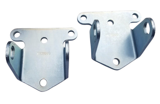 Moroso Chevrolet Big Block/Small Block Motor Mounts - 1-3/4in x 2-5/8in x 3/16in - Steel - 2 Pack Moroso