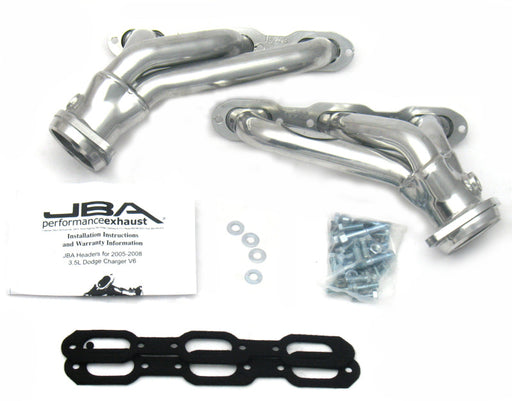 JBA 05-10 Chrysler 3.5L V6 1-5/8in Primary Silver Ctd Cat4Ward Header JBA