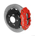 Wilwood Narrow Superlite 4R Rear Kit 12.88in Slotted Red 00-06 BMW M3 E46