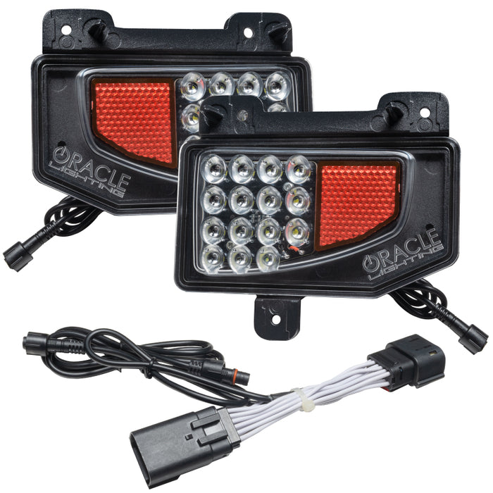 Oracle Jeep Gladiator JT Rear Bumper LED Reverse Lights w/ Plug & Play Harness - 6000K SEE WARRANTY ORACLE Lighting