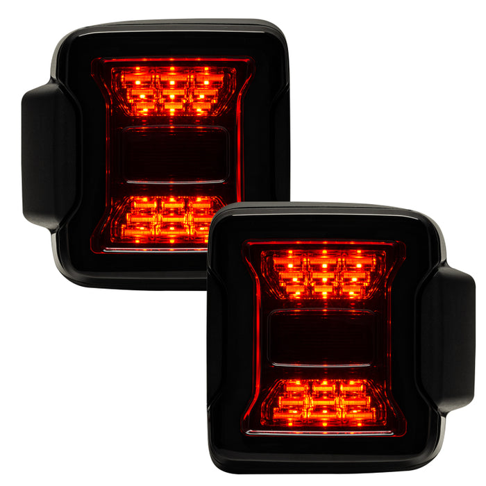 Oracle Jeep Wrangler JL Black Series LED Tail Lights SEE WARRANTY ORACLE Lighting