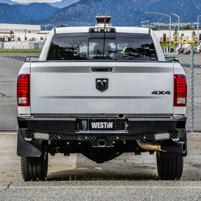 Westin 09-18 Ram 1500 HDX Bandit Rear Bumper - Black Westin