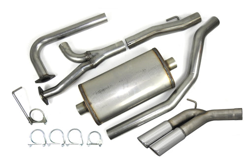 JBA 04-20 Nissan Titan 5.6L 409SS Pass Side Dual Exit Cat-Back Exhaust JBA